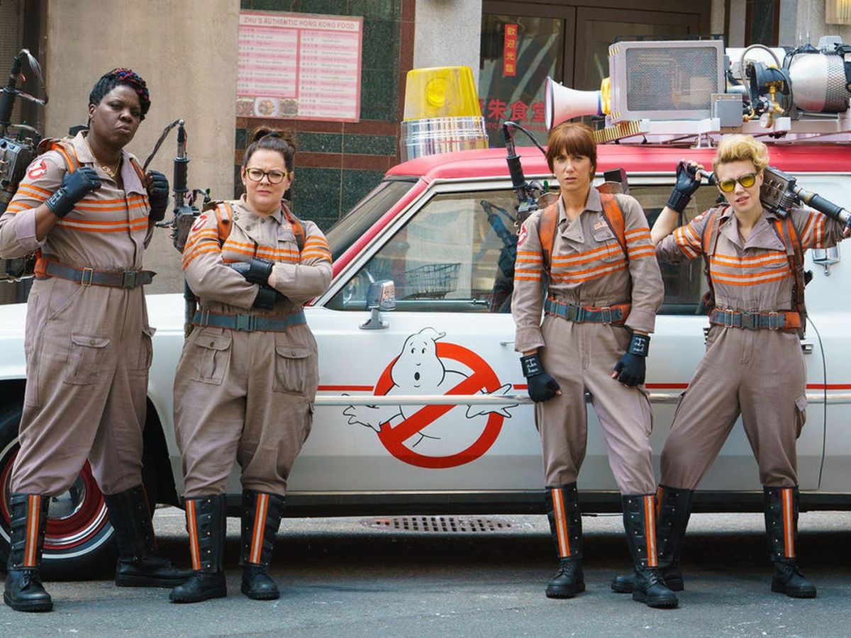 The 2016 Ghostbusters.