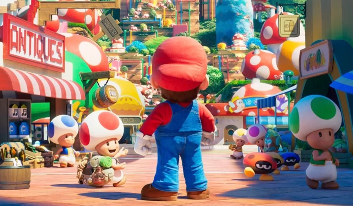 Mario Bros. movie poster.